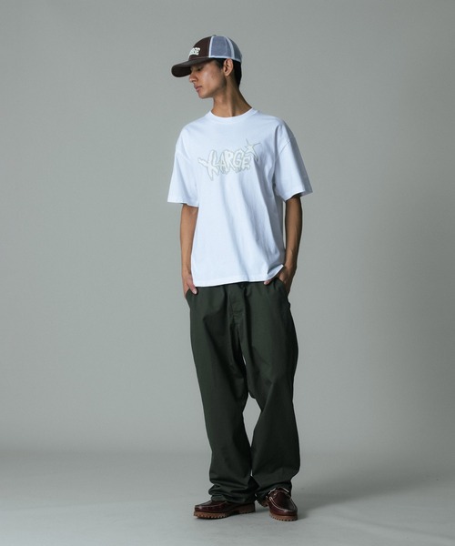 XLARGE（エクストララージ）の「XL ZIG S/S TEE（Tシャツ/カットソー・メンズ・ホワイト/パープル/ブラック・S/M/L/XL）」の8枚目の写真