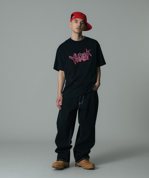 XLARGE（エクストララージ）の「XL ZIG S/S TEE（Tシャツ/カットソー・メンズ・ホワイト/パープル/ブラック・S/M/L/XL）」の5枚目の写真