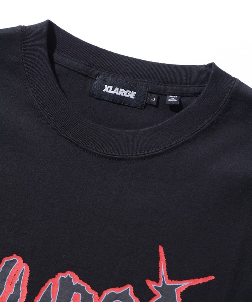 XLARGE（エクストララージ）の「XL ZIG S/S TEE（Tシャツ/カットソー・メンズ・ホワイト/パープル/ブラック・S/M/L/XL）」の12枚目の写真