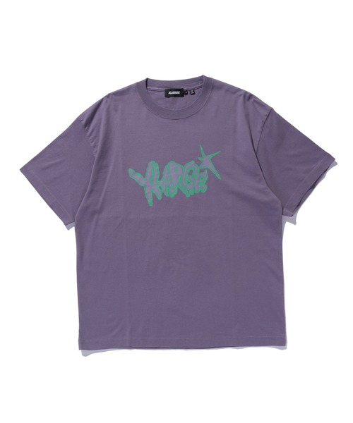 XLARGE（エクストララージ）の「XL ZIG S/S TEE（Tシャツ/カットソー・メンズ・ホワイト/パープル/ブラック・S/M/L/XL）」の14枚目の写真