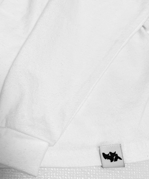 YACA（ヤーカ）の「Brushed Long Sleeve T-shirt/ブラッシュドロングスリーブTシャツ【unisex item】（Tシャツ/カットソー・レディース・ブラック/ホワイト・FREE）」の16枚目の写真