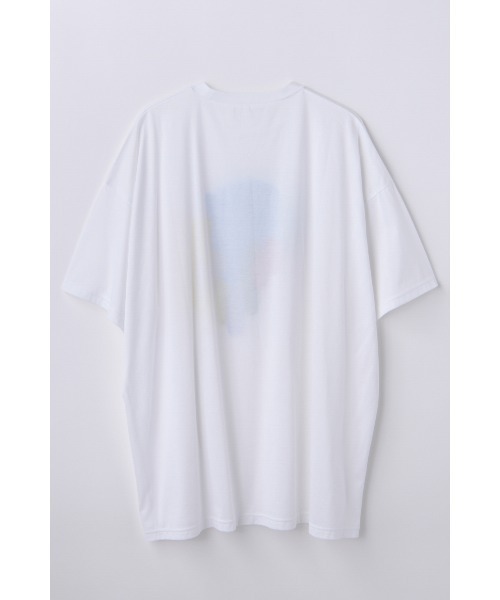 ENFOLD（エンフォルド）の「SPACE DISTORTION T-SHIRT（Tシャツ/カットソー・レディース・ブラック/ホワイト・38）」の3枚目の写真