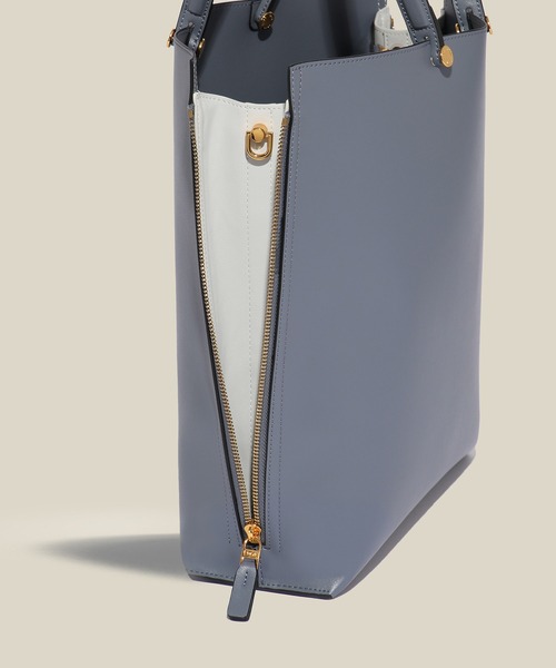 E'POR(エポール)の「【E'POR】Y BAG Large/A4対応・通勤(トートバッグ・レディース・ベージュ/ブルー系その他4・FREE)」の16枚目の写真