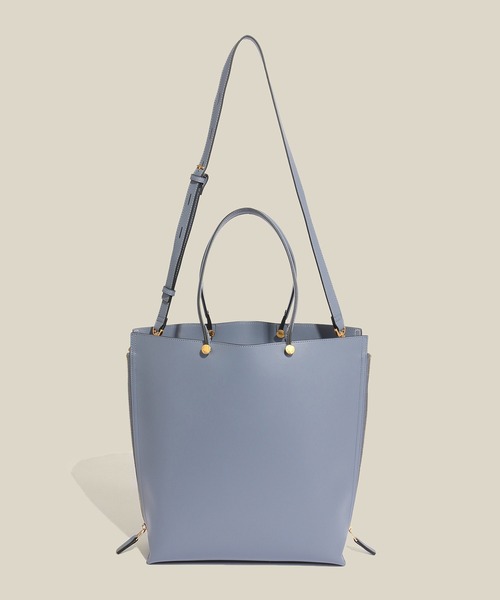 E'POR(エポール)の「【E'POR】Y BAG Large/A4対応・通勤(トートバッグ・レディース・ベージュ/ブルー系その他4・FREE)」の18枚目の写真