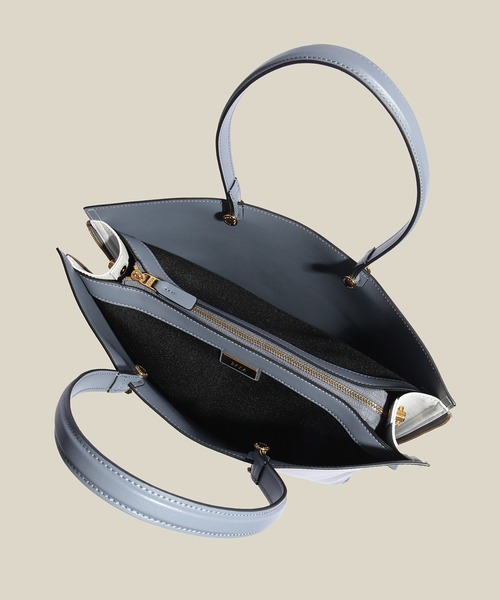 E'POR(エポール)の「【E'POR】Y BAG Large/A4対応・通勤(トートバッグ・レディース・ベージュ/ブルー系その他4・FREE)」の11枚目の写真