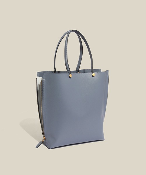 E'POR(エポール)の「【E'POR】Y BAG Large/A4対応・通勤(トートバッグ・レディース・ベージュ/ブルー系その他4・FREE)」の5枚目の写真