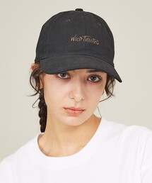 WILD THINGS（ワイルドシングス）の「【WILDTHINGS / ワイルドシングス】COTTON TWILL LOGO CAP / コットンツイル ロゴキャップ（6パネル・ユニセックス）WT26059SL（キャップ）」