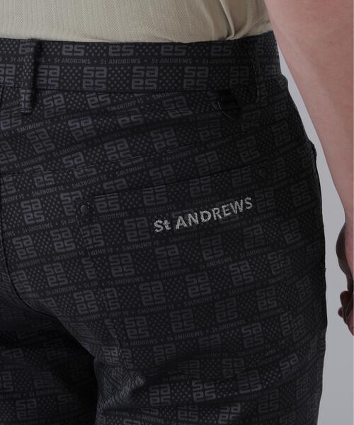 St ANDREWS(セントアンドリュース)の「【St ANDREWS】【ストレッチ】SAモノグラムジャガードパンツ (MENS)(その他パンツ・メンズ・ホワイト/ブラック・LL/M/L)」の11枚目の写真