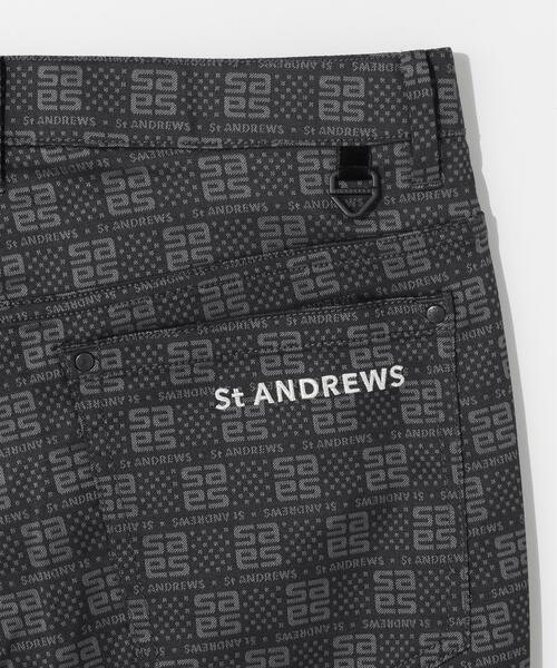 St ANDREWS(セントアンドリュース)の「【St ANDREWS】【ストレッチ】SAモノグラムジャガードパンツ (MENS)(その他パンツ・メンズ・ホワイト/ブラック・LL/M/L)」の15枚目の写真