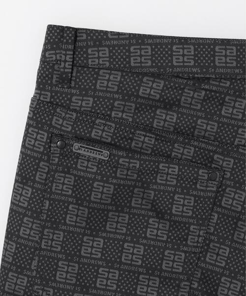 St ANDREWS(セントアンドリュース)の「【St ANDREWS】【ストレッチ】SAモノグラムジャガードパンツ (MENS)(その他パンツ・メンズ・ホワイト/ブラック・LL/M/L)」の16枚目の写真