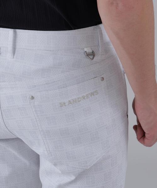 St ANDREWS(セントアンドリュース)の「【St ANDREWS】【ストレッチ】SAモノグラムジャガードパンツ (MENS)(その他パンツ・メンズ・ホワイト/ブラック・LL/M/L)」の22枚目の写真