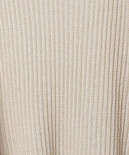 GLOBAL WORK(グローバルワーク)の「ペーパーヤーンニットプルオーバー長袖/646687(ニット/セーター・レディース・ダークブラウン/イエロー系/ナチュラル・MEDIUM/LARGE)」の17枚目の写真