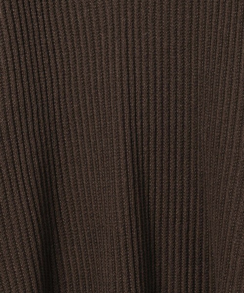 GLOBAL WORK(グローバルワーク)の「ペーパーヤーンニットプルオーバー長袖/646687(ニット/セーター・レディース・ダークブラウン/イエロー系/ナチュラル・MEDIUM/LARGE)」の19枚目の写真