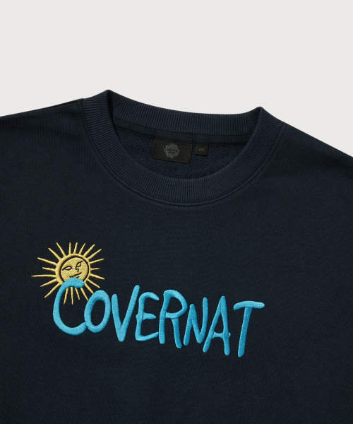 COVERNAT WOMAN（カバーナットウーマン）の「ウィメンズソレイグラフィックスウェット ネイビー（スウェット・レディース・その他・WM/WS）」の3枚目の写真