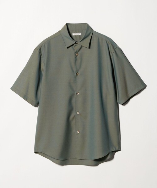 BEAUTY&YOUTH UNITED ARROWS(ビューティーアンドユースユナイテッドアローズ)の「尾州 TW レギュラー ショートスリーブ シャツ GRANDE TAPERD型 ウォッシャブル MADE IN JAPAN(シャツ/ブラウス・メンズ・コバルトブルー/オリーブ・S/XL/L/M)」の16枚目の写真
