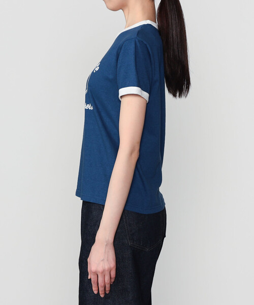 FilMelange（フィルメランジェ）の「FilMelange |〈別注〉プリント リンガーTシャツ WOMEN（Tシャツ/カットソー・レディース・グレー系その他/ブルー系その他・1）」の10枚目の写真