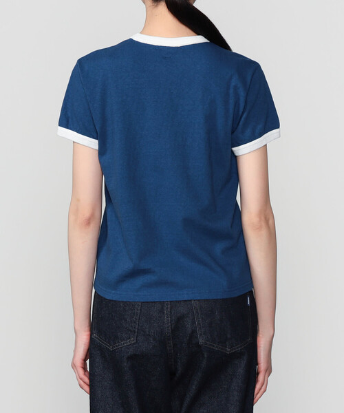 FilMelange（フィルメランジェ）の「FilMelange |〈別注〉プリント リンガーTシャツ WOMEN（Tシャツ/カットソー・レディース・グレー系その他/ブルー系その他・1）」の11枚目の写真