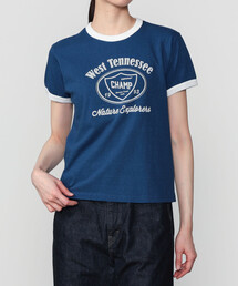 FilMelange |〈別注〉プリント リンガーTシャツ WOMEN