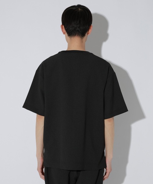 LAKOLE(ラコレ)の「シボサッカープルオーバー / 650643(Tシャツ/カットソー・メンズ・カーキ/ライトグレー/ブラック・MEDIUM/LARGE/X-LARGE)」の14枚目の写真