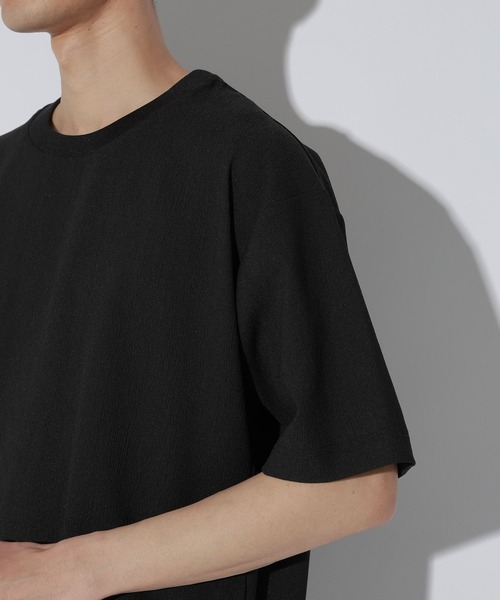 LAKOLE(ラコレ)の「シボサッカープルオーバー / 650643(Tシャツ/カットソー・メンズ・カーキ/ライトグレー/ブラック・MEDIUM/LARGE/X-LARGE)」の16枚目の写真
