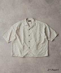 JOURNAL STANDARD J.S HOMESTEAD | J.S.Homestead / ドビー チェック リラックス オープン カラー シャツ(シャツ/ブラウス)