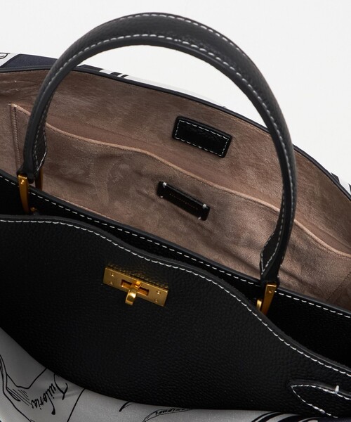 manipuri(マニプリ)の「<manipuri> with scf bag(トートバッグ・レディース・ブラック・FREE)」の2枚目の写真