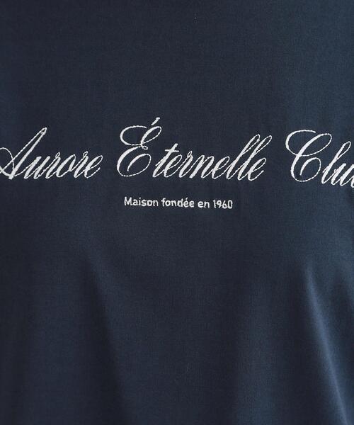 OPAQUE.CLIP（オペークドットクリップ）の「ロゴプリント刺繍アソートTシャツ【洗濯機OK】（Tシャツ/カットソー・レディース・ホワイト系1/ライトベージュ/ネイビー/ホワイト・42/40/38）」の16枚目の写真