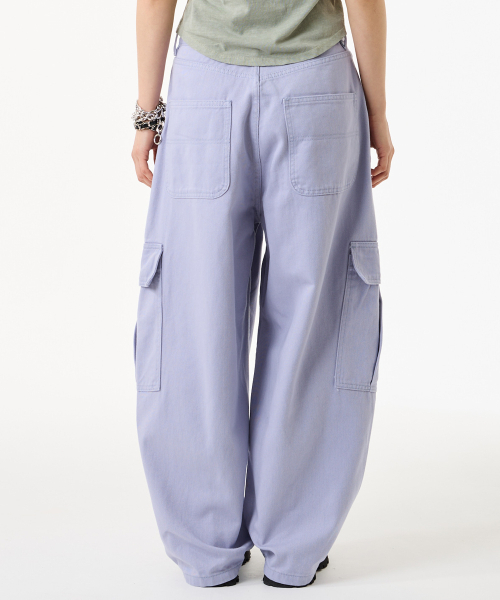 UNKNOWN PLANET(アンノウンプラネット)の「バルーンカーゴワイドパンツパープル(その他パンツ・レディース・その他・SMALL/MEDIUM/LARGE)」の8枚目の写真