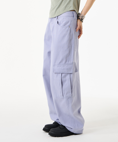 UNKNOWN PLANET(アンノウンプラネット)の「バルーンカーゴワイドパンツパープル(その他パンツ・レディース・その他・SMALL/MEDIUM/LARGE)」の9枚目の写真