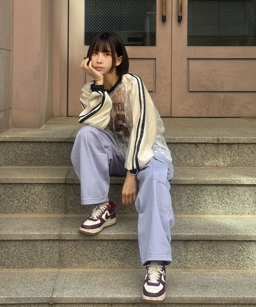 UNKNOWN PLANET(アンノウンプラネット)の「バルーンカーゴワイドパンツパープル(その他パンツ・レディース・その他・SMALL/MEDIUM/LARGE)」の3枚目の写真
