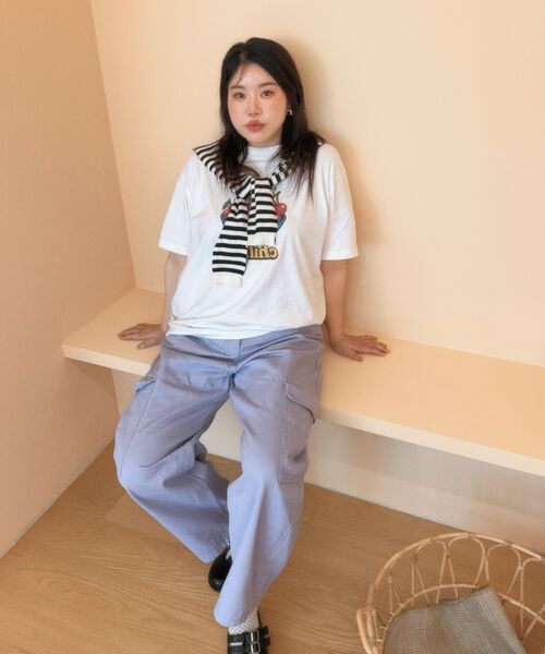 UNKNOWN PLANET(アンノウンプラネット)の「バルーンカーゴワイドパンツパープル(その他パンツ・レディース・その他・SMALL/MEDIUM/LARGE)」の4枚目の写真