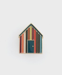 Paul Smith（ポールスミス）の「Paul Smith Loves Barbour "Beach Hut" ピンバッジ / 165712 BEACH（ブローチ/コサージュ）」