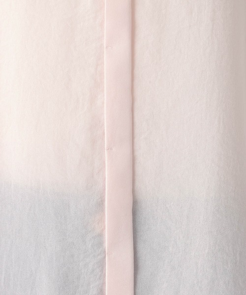Elura（エルーラ）の「≪イージーケア・速乾≫サラサラサマー5分袖シャツ/740780（シャツ/ブラウス・レディース・ライトカーキ/ブラック/ライトピンク/オフホワイト/ライトグリーン/ライトベージュ・SMALL/MEDIUM）」の12枚目の写真