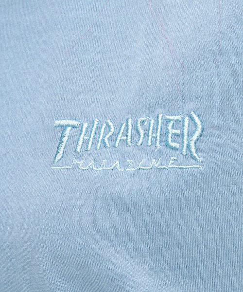 THRASHER(スラッシャー)の「THRASHER (スラッシャー) ノースリーブ バックプリント ブランドロゴ Tシャツ メンズ レディース(Tシャツ/カットソー・メンズ・ブルー/ピンク/ブラック×レッド/ブラック×ブラック・L/M)」の14枚目の写真