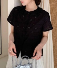 spangle puff knit / スパンコールパフニット（ニット/セーター