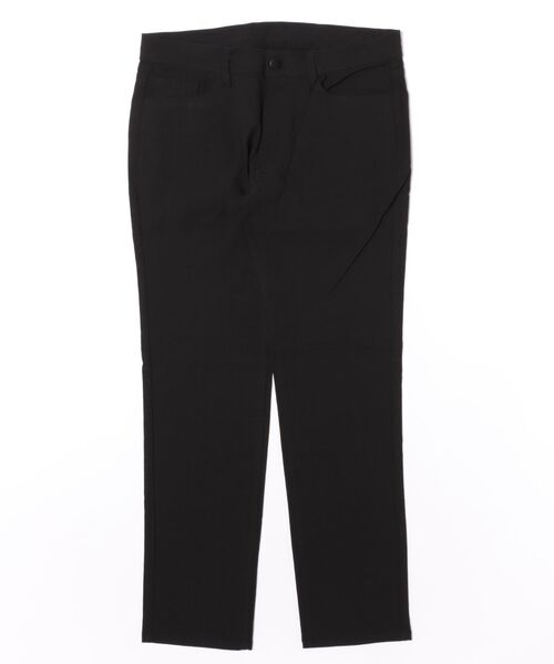 m.f.editorial(エムエフエディトリアル)の「パンツ メンズ ストレッチ 接触冷感 スリム 5ポケット テーパード ジャガード クロスストレッチ + クール(チノパンツ・メンズ・ブラック/ライトグレー・S/MEDIUM/LARGE/X-LARGE)」の18枚目の写真