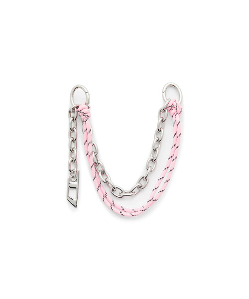 DIESEL（ディーゼル）の「ウィメンズ チェーンチャーム CHAIN-D M（チャーム・レディース・ピンク系その他・UNI）」の3枚目の写真