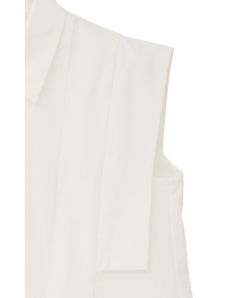 CLANE（クラネ）の「SQUARE SLEEVE SHIRTS 10122-4293（シャツ/ブラウス・メンズ・ホワイト/ネイビー・1）」の15枚目の写真