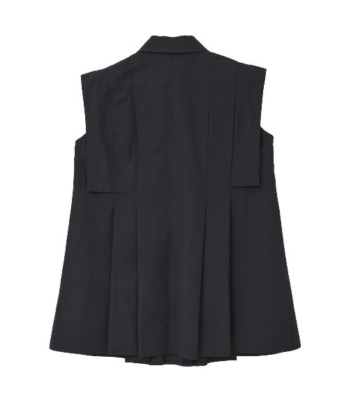 CLANE（クラネ）の「SQUARE SLEEVE SHIRTS 10122-4293（シャツ/ブラウス・メンズ・ホワイト/ネイビー・1）」の20枚目の写真