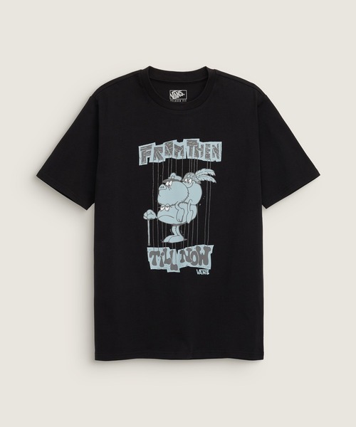 VANS(バンズ)の「SOON.EASY ウィメンズ Tシャツ / SOON EASY SS TEE Black VN000VNMBLK1(Tシャツ/カットソー・レディース・ブラック・SMALL/MEDIUM/LARGE)」の1枚目の写真