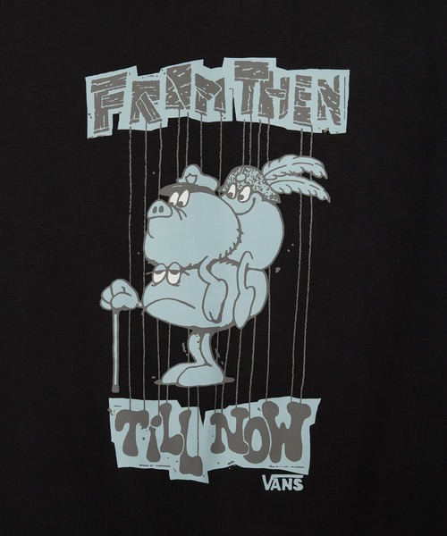 VANS(バンズ)の「SOON.EASY ウィメンズ Tシャツ / SOON EASY SS TEE Black VN000VNMBLK1(Tシャツ/カットソー・レディース・ブラック・SMALL/MEDIUM/LARGE)」の4枚目の写真