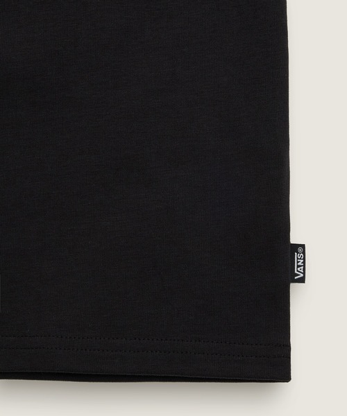 VANS(バンズ)の「SOON.EASY ウィメンズ Tシャツ / SOON EASY SS TEE Black VN000VNMBLK1(Tシャツ/カットソー・レディース・ブラック・SMALL/MEDIUM/LARGE)」の5枚目の写真