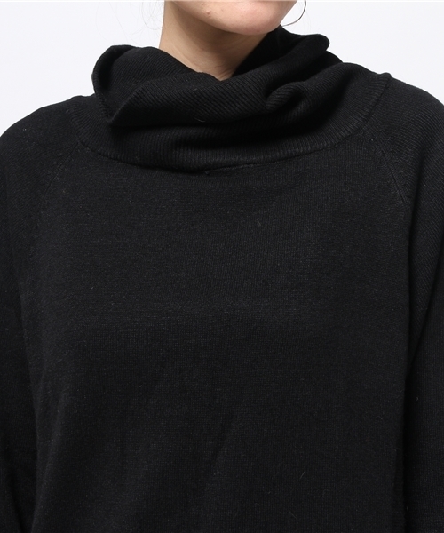 OUTLET（アウトレット）の「【mystic】ベーシックオフタートルワンピース（ワンピース・レディース・レッド/ブラック/グレー/オフホワイト・FREE）」の8枚目の写真