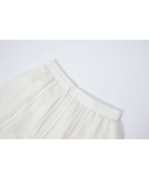 tageechita(タジチタ)の「【tageechita】カーブシルエット ドローストリングパンツ(その他パンツ・レディース・ブラウン/アイボリー・L/M/S)」の4枚目の写真