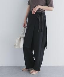 URBAN RESEARCH DOORS | ラップレイヤードストレートパンツ(その他パンツ)