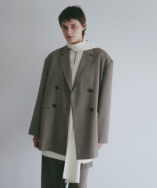 DOUBLE BREASTED OVER JACKET（テーラードジャケット）｜MANOF（マノフ 