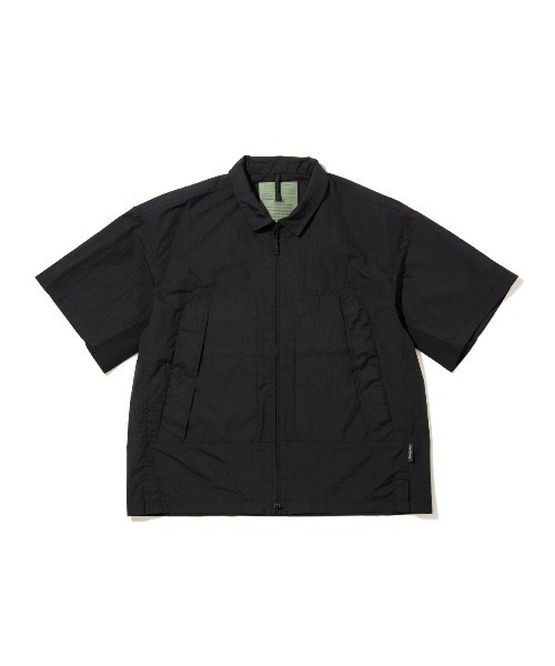WILD THINGS(ワイルドシングス)の「WILD THINGS MONSTER S/S SHIRT(ワイルドシングス モンスター ショートスリーブ シャツ)(シャツ/ブラウス・メンズ・ブラック/ネイビー系/グレー系・LARGE/X-LARGE/MEDIUM)」の2枚目の写真