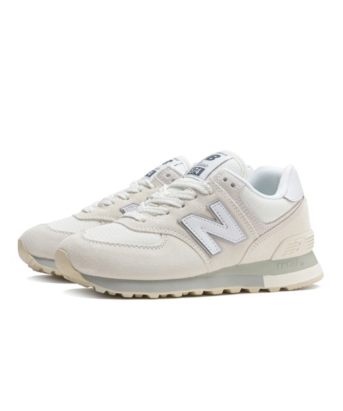 NEW BALANCE(ニューバランス)の「574(スニーカー・メンズ・ダークグリーン/オフホワイト/ベージュ系その他/グレー・26.5cm/26.0cm/25.5cm/25.0cm/22.0cm/29.0cm/30.0cm/28.5cm/28.0cm/24.5cm/24.0cm/27.5cm/23.5cm/23.0cm/27.0cm/22.5cm/24.5㎝)」の12枚目の写真