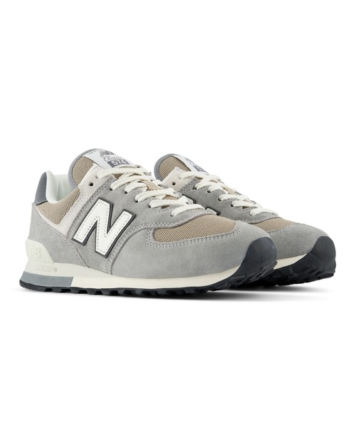 NEW BALANCE(ニューバランス)の「574(スニーカー・メンズ・ダークグリーン/オフホワイト/ベージュ系その他/グレー・26.5cm/26.0cm/25.5cm/25.0cm/22.0cm/29.0cm/30.0cm/28.5cm/28.0cm/24.5cm/24.0cm/27.5cm/23.5cm/23.0cm/27.0cm/22.5cm/24.5㎝)」の7枚目の写真