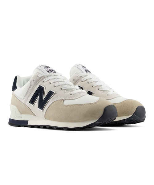 NEW BALANCE(ニューバランス)の「574(スニーカー・メンズ・ダークグリーン/オフホワイト/ベージュ系その他/グレー・26.5cm/26.0cm/25.5cm/25.0cm/22.0cm/29.0cm/30.0cm/28.5cm/28.0cm/24.5cm/24.0cm/27.5cm/23.5cm/23.0cm/27.0cm/22.5cm/24.5㎝)」の6枚目の写真